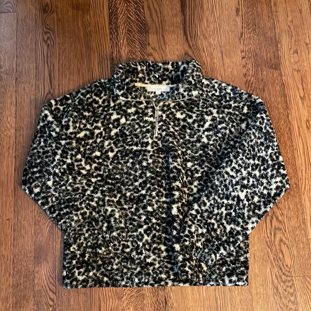 Cheetah Quarter Zip